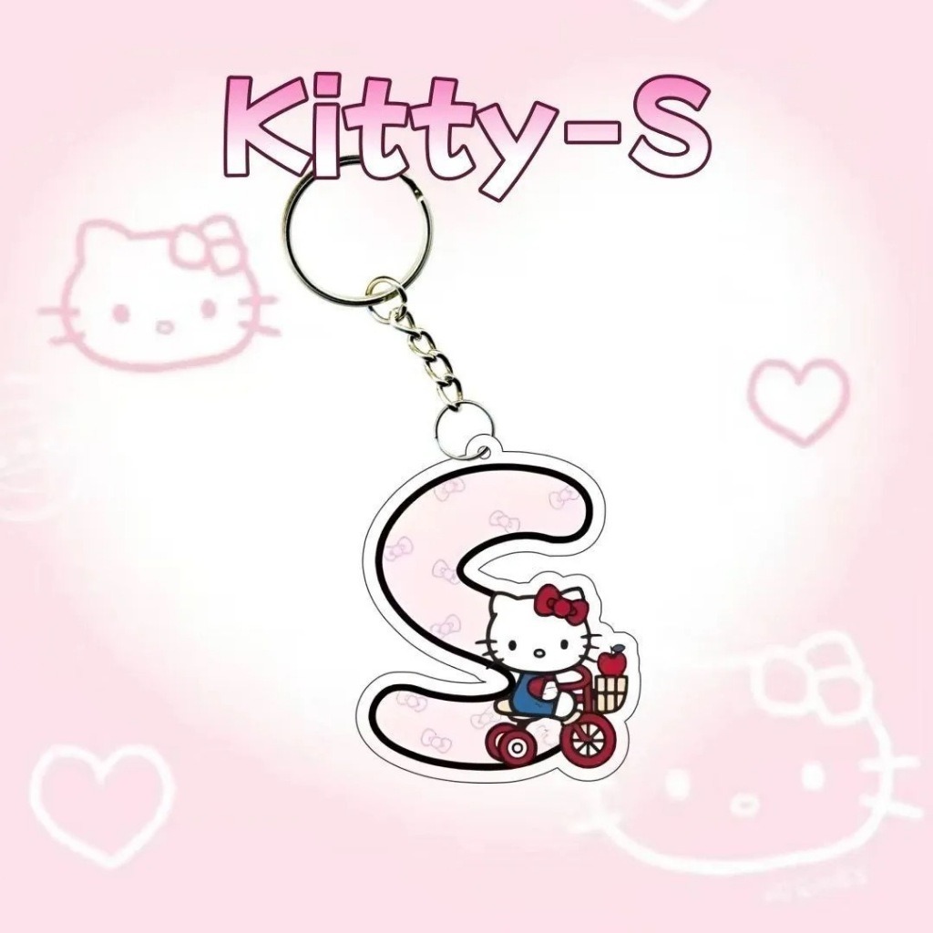 Hello Kitty Letter Keychain As A Gift For Friends Cute Double Transparent Micabag Sanrio Móc Khóa In Theo Yêu Cầu, Chất Liệu Mica Trong Suốt In 2 Mặt , Dày 4mm 16 Hello Kitty Letter Keychain As A Gift For Friends Cute Double Transparent Micabag Sanrio Móc Khóa In Theo Yêu Cầu, Chất Liệu Mica Trong Suốt In 2 Mặt , Dày 4mm - Ảnh 16