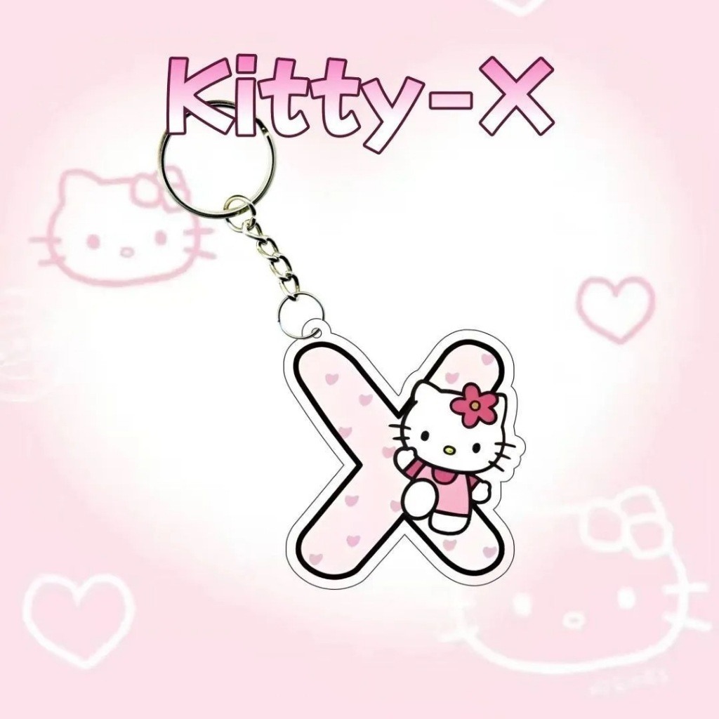 Hello Kitty Letter Keychain As A Gift For Friends Cute Double Transparent Micabag Sanrio Móc Khóa In Theo Yêu Cầu, Chất Liệu Mica Trong Suốt In 2 Mặt , Dày 4mm 19 Hello Kitty Letter Keychain As A Gift For Friends Cute Double Transparent Micabag Sanrio Móc Khóa In Theo Yêu Cầu, Chất Liệu Mica Trong Suốt In 2 Mặt , Dày 4mm - Ảnh 19