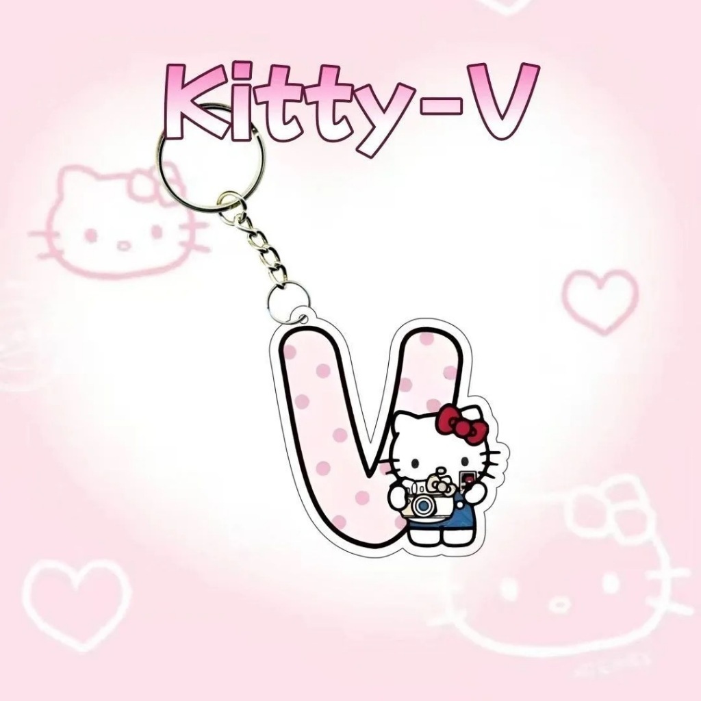Hello Kitty Letter Keychain As A Gift For Friends Cute Double Transparent Micabag Sanrio Móc Khóa In Theo Yêu Cầu, Chất Liệu Mica Trong Suốt In 2 Mặt , Dày 4mm 24 Hello Kitty Letter Keychain As A Gift For Friends Cute Double Transparent Micabag Sanrio Móc Khóa In Theo Yêu Cầu, Chất Liệu Mica Trong Suốt In 2 Mặt , Dày 4mm - Ảnh 24