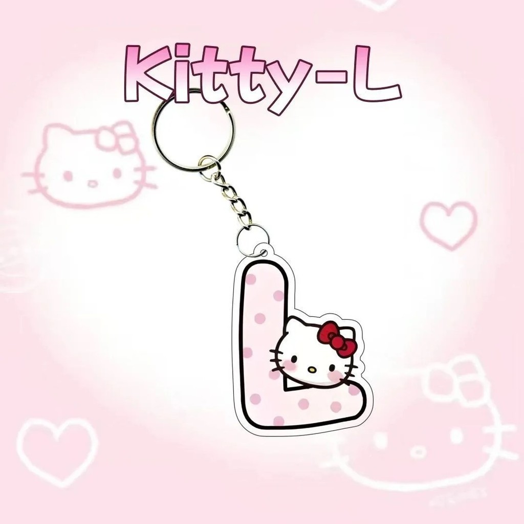 Hello Kitty Letter Keychain As A Gift For Friends Cute Double Transparent Micabag Sanrio Móc Khóa In Theo Yêu Cầu, Chất Liệu Mica Trong Suốt In 2 Mặt , Dày 4mm 25 Hello Kitty Letter Keychain As A Gift For Friends Cute Double Transparent Micabag Sanrio Móc Khóa In Theo Yêu Cầu, Chất Liệu Mica Trong Suốt In 2 Mặt , Dày 4mm - Ảnh 25