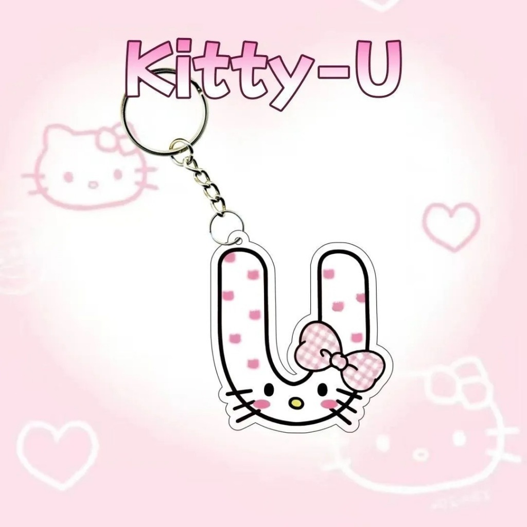 Hello Kitty Letter Keychain As A Gift For Friends Cute Double Transparent Micabag Sanrio Móc Khóa In Theo Yêu Cầu, Chất Liệu Mica Trong Suốt In 2 Mặt , Dày 4mm 6 Hello Kitty Letter Keychain As A Gift For Friends Cute Double Transparent Micabag Sanrio Móc Khóa In Theo Yêu Cầu, Chất Liệu Mica Trong Suốt In 2 Mặt , Dày 4mm - Ảnh 6