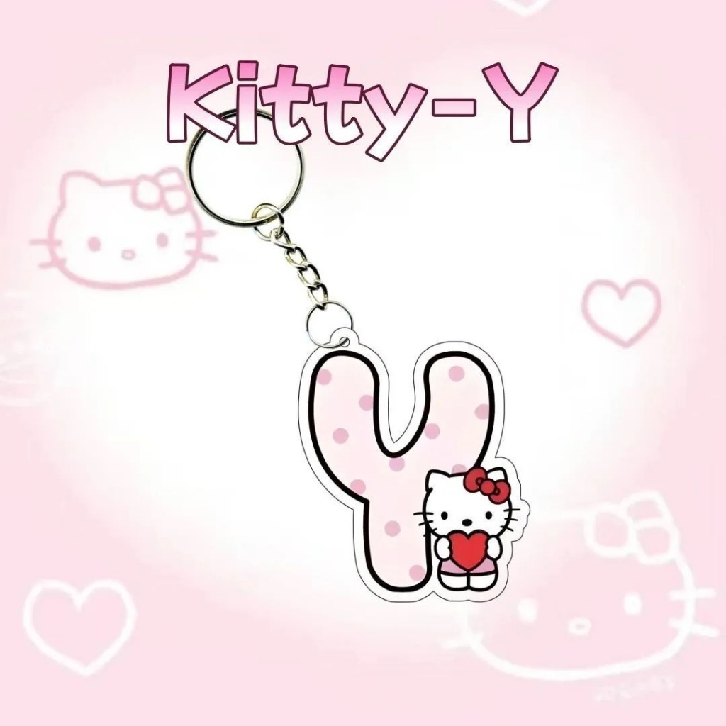Hello Kitty Letter Keychain As A Gift For Friends Cute Double Transparent Micabag Sanrio Móc Khóa In Theo Yêu Cầu, Chất Liệu Mica Trong Suốt In 2 Mặt , Dày 4mm 7 Hello Kitty Letter Keychain As A Gift For Friends Cute Double Transparent Micabag Sanrio Móc Khóa In Theo Yêu Cầu, Chất Liệu Mica Trong Suốt In 2 Mặt , Dày 4mm - Ảnh 7