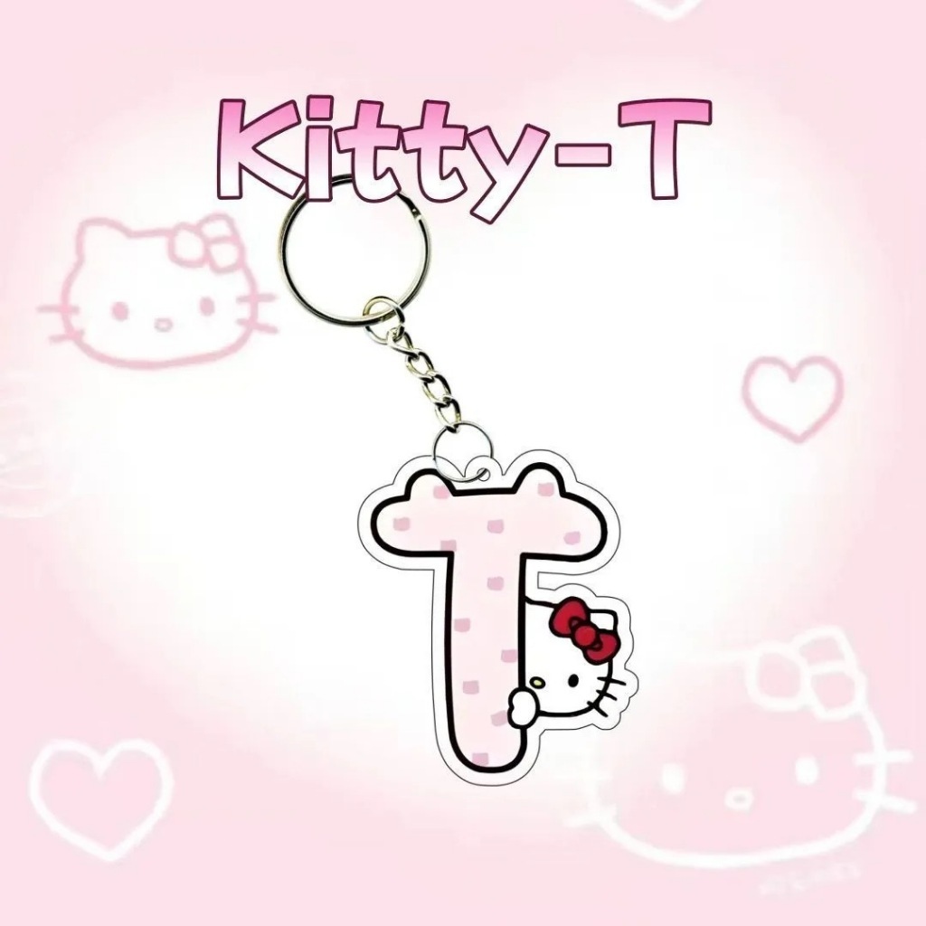 Hello Kitty Letter Keychain As A Gift For Friends Cute Double Transparent Micabag Sanrio Móc Khóa In Theo Yêu Cầu, Chất Liệu Mica Trong Suốt In 2 Mặt , Dày 4mm 9 Hello Kitty Letter Keychain As A Gift For Friends Cute Double Transparent Micabag Sanrio Móc Khóa In Theo Yêu Cầu, Chất Liệu Mica Trong Suốt In 2 Mặt , Dày 4mm - Ảnh 9