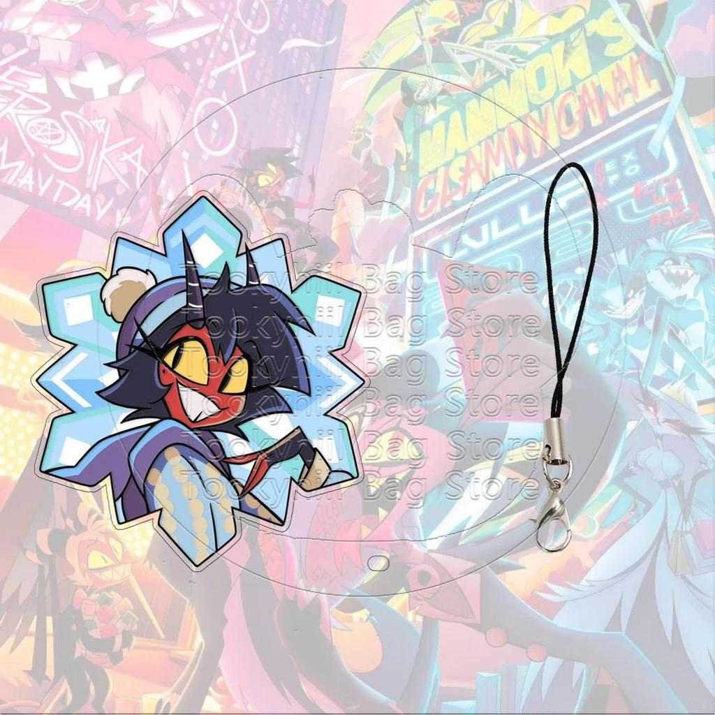 Helluva Boss Keychainblitzo Moxxie Exquisite Millie Fizzovalli Creativity Acg Toon Mica Móc Khóa In Theo Yêu Cầu, Chất Liệu Mica Trong Suốt In 2 Mặt , Dày 4mm 8 Helluva Boss Keychainblitzo Moxxie Exquisite Millie Fizzovalli Creativity Acg Toon Mica Móc Khóa In Theo Yêu Cầu, Chất Liệu Mica Trong Suốt In 2 Mặt , Dày 4mm - Ảnh 8