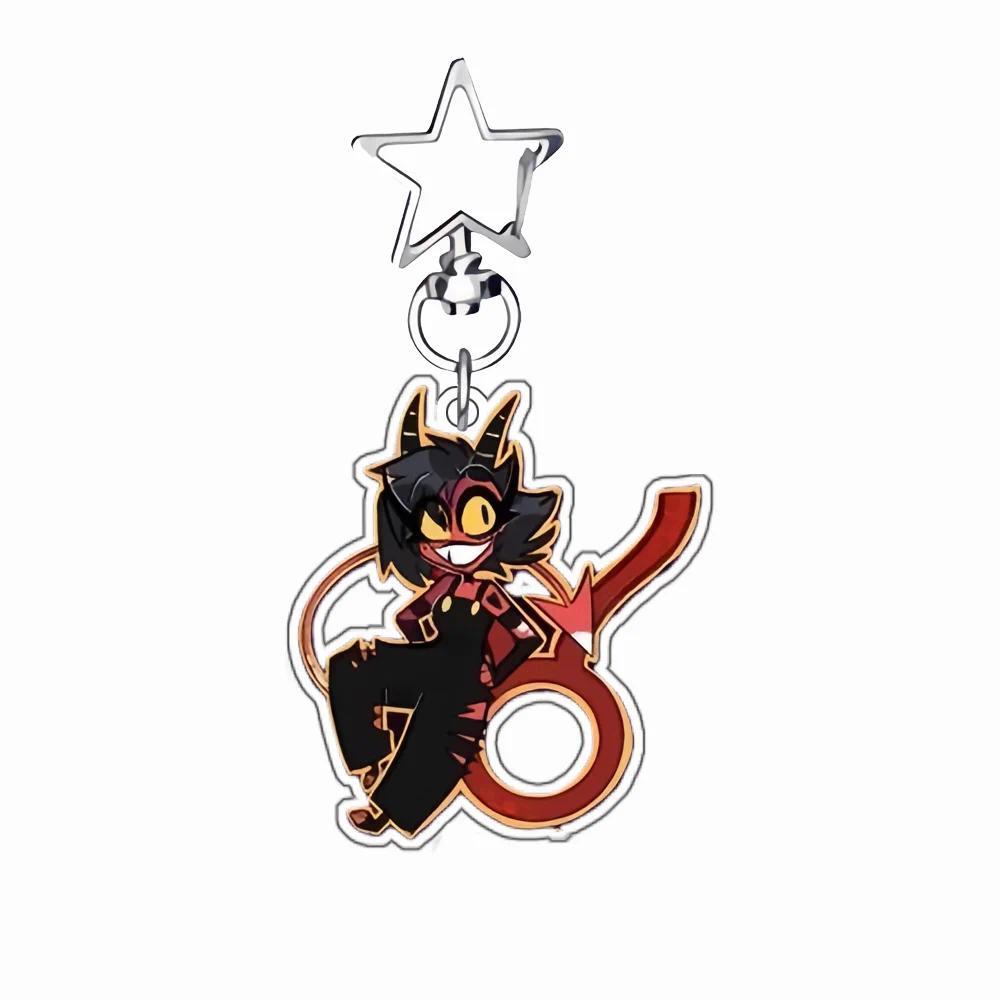 Helluva Boss Loona Stolas Octavia Diy Design Acrylic Cartoon Keychain Anime Game Collection Móc Khóa In Theo Yêu Cầu, Chất Liệu Mica Trong Suốt In 2 Mặt , Dày 4mm 2 Helluva Boss Loona Stolas Octavia Diy Design Acrylic Cartoon Keychain Anime Game Collection Móc Khóa In Theo Yêu Cầu, Chất Liệu Mica Trong Suốt In 2 Mặt , Dày 4mm - Ảnh 2