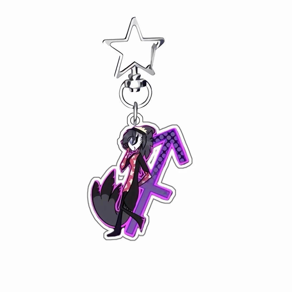 Helluva Boss Loona Stolas Octavia Diy Design Acrylic Cartoon Keychain Anime Game Collection Móc Khóa In Theo Yêu Cầu, Chất Liệu Mica Trong Suốt In 2 Mặt , Dày 4mm 10 Helluva Boss Loona Stolas Octavia Diy Design Acrylic Cartoon Keychain Anime Game Collection Móc Khóa In Theo Yêu Cầu, Chất Liệu Mica Trong Suốt In 2 Mặt , Dày 4mm - Ảnh 10
