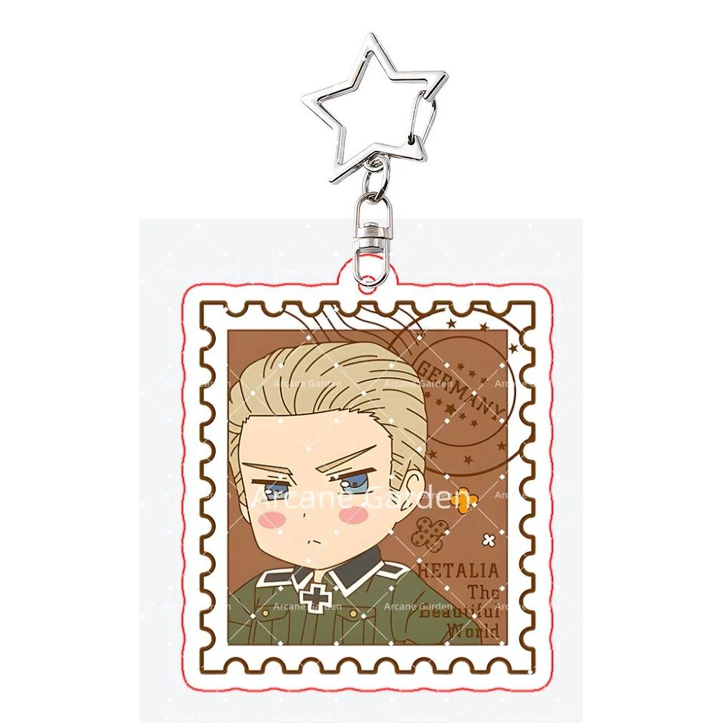 Hetalia Anime Axis Powers Ludwig Feliciano Keychain Q Version Couple Fanbag Charm Key Chain Móc Khóa In Theo Yêu Cầu, Chất Liệu Mica Trong Suốt In 2 Mặt , Dày 4mm 4 Hetalia Anime Axis Powers Ludwig Feliciano Keychain Q Version Couple Fanbag Charm Key Chain Móc Khóa In Theo Yêu Cầu, Chất Liệu Mica Trong Suốt In 2 Mặt , Dày 4mm - Ảnh 4