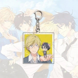 Hitorijime Myhero Anime Hot Bl Mica Keychain Friends Bag Charms Keyring Keychains Móc Khóa In Theo Yêu Cầu, Chất Liệu Mica Trong Suốt In 2 Mặt , Dày 4mm