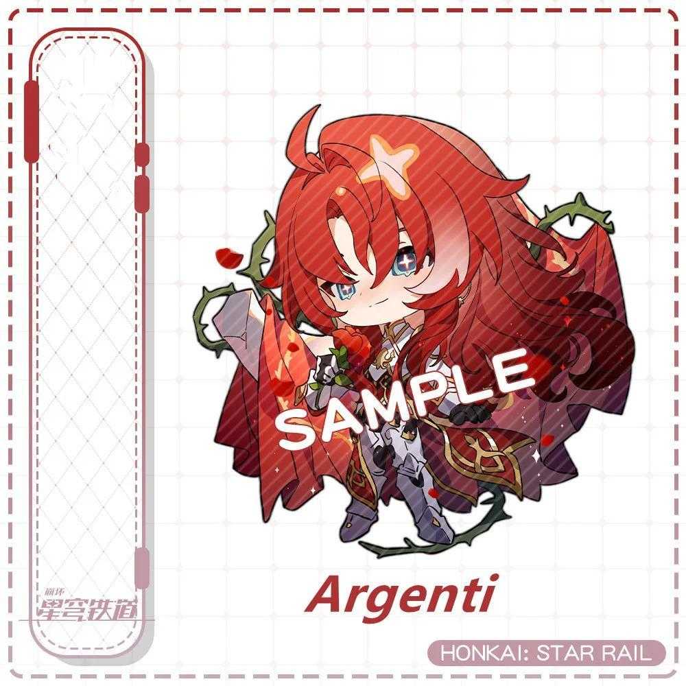 Honkai Game: Star Rail Argenti Hanya Jingliu Imbibitor Lunae Cute Cartoon Keychain Badge Móc Khóa In Theo Yêu Cầu, Chất Liệu Mica Trong Suốt In 2 Mặt , Dày 4mm 6 Honkai Game: Star Rail Argenti Hanya Jingliu Imbibitor Lunae Cute Cartoon Keychain Badge Móc Khóa In Theo Yêu Cầu, Chất Liệu Mica Trong Suốt In 2 Mặt , Dày 4mm - Ảnh 6