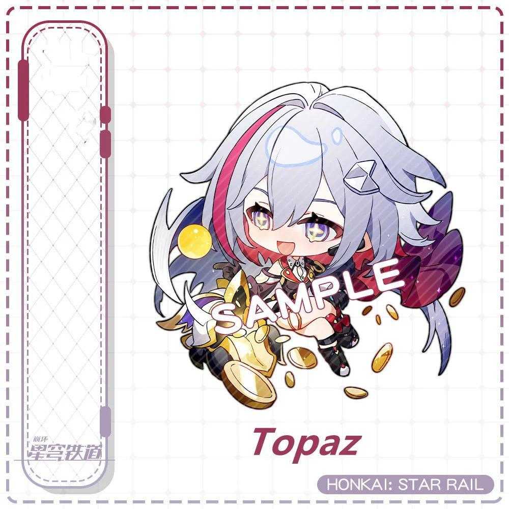 Honkai Game: Star Rail Argenti Hanya Jingliu Imbibitor Lunae Cute Cartoon Keychain Badge Móc Khóa In Theo Yêu Cầu, Chất Liệu Mica Trong Suốt In 2 Mặt , Dày 4mm 10 Honkai Game: Star Rail Argenti Hanya Jingliu Imbibitor Lunae Cute Cartoon Keychain Badge Móc Khóa In Theo Yêu Cầu, Chất Liệu Mica Trong Suốt In 2 Mặt , Dày 4mm - Ảnh 10