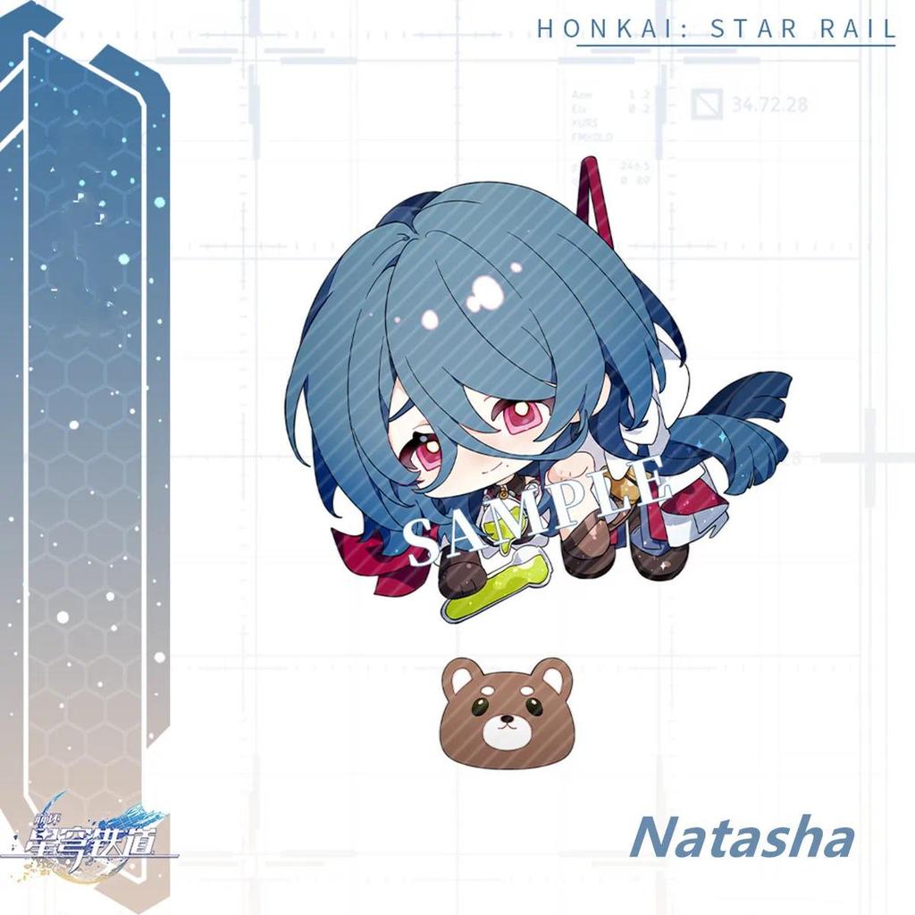 Honkai Game: Star Rail Bronya Kafka Hook Himeko Keychain New Cartoon Anime Cute Mica Backpack Móc Khóa In Theo Yêu Cầu, Chất Liệu Mica Trong Suốt In 2 Mặt , Dày 4mm 2 Honkai Game: Star Rail Bronya Kafka Hook Himeko Keychain New Cartoon Anime Cute Mica Backpack Móc Khóa In Theo Yêu Cầu, Chất Liệu Mica Trong Suốt In 2 Mặt , Dày 4mm - Ảnh 2
