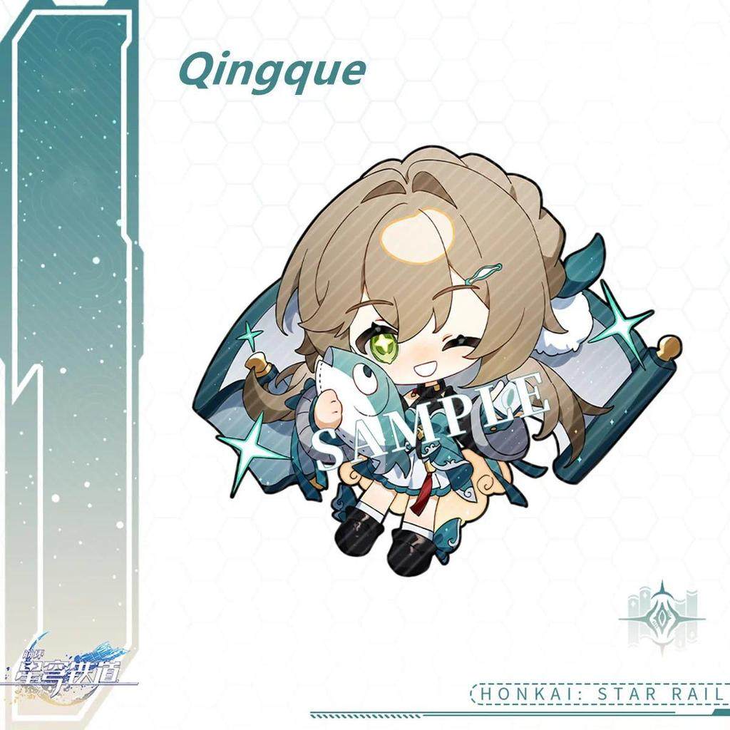 Honkai Game: Star Rail Bronya Kafka Hook Himeko Keychain New Cartoon Anime Cute Mica Backpack Móc Khóa In Theo Yêu Cầu, Chất Liệu Mica Trong Suốt In 2 Mặt , Dày 4mm 16 Honkai Game: Star Rail Bronya Kafka Hook Himeko Keychain New Cartoon Anime Cute Mica Backpack Móc Khóa In Theo Yêu Cầu, Chất Liệu Mica Trong Suốt In 2 Mặt , Dày 4mm - Ảnh 16