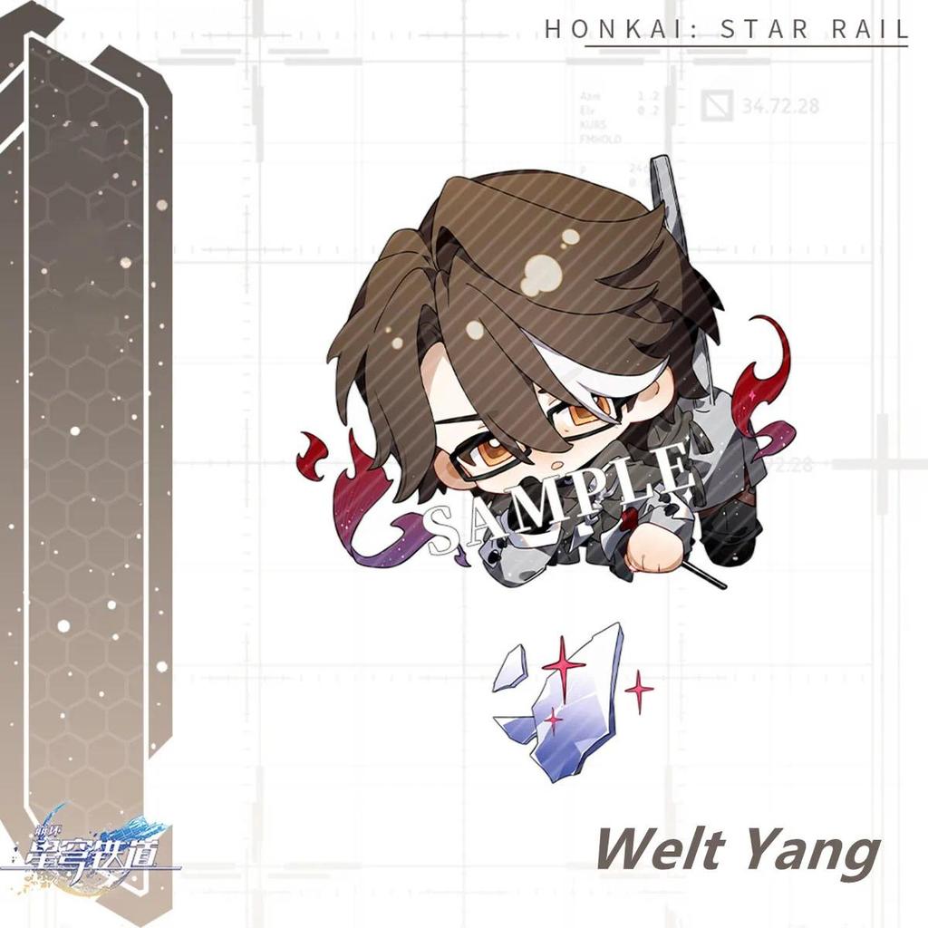 Honkai Game: Star Rail Bronya Kafka Hook Himeko Keychain New Cartoon Anime Cute Mica Backpack Móc Khóa In Theo Yêu Cầu, Chất Liệu Mica Trong Suốt In 2 Mặt , Dày 4mm 33 Honkai Game: Star Rail Bronya Kafka Hook Himeko Keychain New Cartoon Anime Cute Mica Backpack Móc Khóa In Theo Yêu Cầu, Chất Liệu Mica Trong Suốt In 2 Mặt , Dày 4mm - Ảnh 33