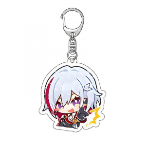 Honkai: Star Rail Anim Gheim Keychain New Cute Cartoon Acrylic Topaz Jingliu Guinaifen Móc Khóa In Theo Yêu Cầu, Chất Liệu Mica Trong Suốt In 2 Mặt , Dày 4mm