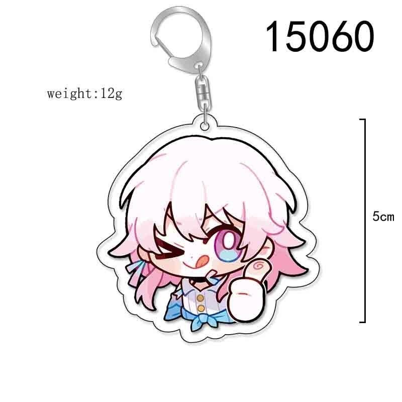 Honkai: Star Rail Anime Acrylic Double-sided Pendant Keychain Móc Khóa In Theo Yêu Cầu, Chất Liệu Mica Trong Suốt In 2 Mặt , Dày 4mm 14 Honkai: Star Rail Anime Acrylic Double-sided Pendant Keychain Móc Khóa In Theo Yêu Cầu, Chất Liệu Mica Trong Suốt In 2 Mặt , Dày 4mm - Ảnh 14
