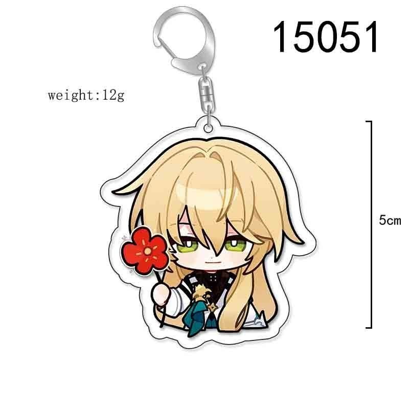 Honkai: Star Rail Anime Acrylic Double-sided Pendant Keychain Móc Khóa In Theo Yêu Cầu, Chất Liệu Mica Trong Suốt In 2 Mặt , Dày 4mm 5 Honkai: Star Rail Anime Acrylic Double-sided Pendant Keychain Móc Khóa In Theo Yêu Cầu, Chất Liệu Mica Trong Suốt In 2 Mặt , Dày 4mm - Ảnh 5