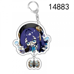 Honkai Star Rail Jing Yuan Kafka Aventurine Acrylic Keychain Key Ring Friend Game Accessories Móc Khóa In Theo Yêu Cầu, Chất Liệu Mica Trong Suốt In 2 Mặt , Dày 4mm