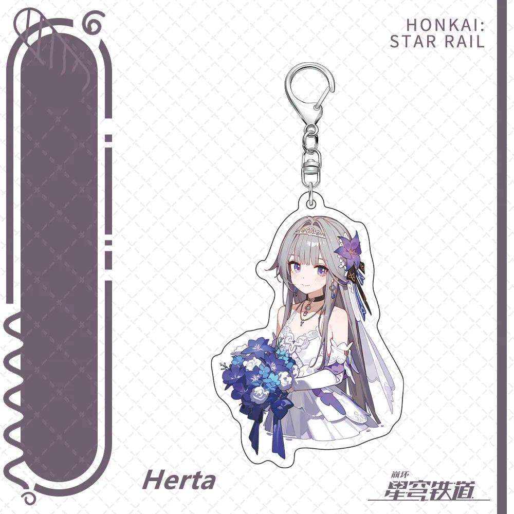 Honkai: Star Rail Kafka Imbibitor Lunae Game Keychain New Pretty Wedding Dress Cute Cartoon Móc Khóa In Theo Yêu Cầu, Chất Liệu Mica Trong Suốt In 2 Mặt , Dày 4mm 3 Honkai: Star Rail Kafka Imbibitor Lunae Game Keychain New Pretty Wedding Dress Cute Cartoon Móc Khóa In Theo Yêu Cầu, Chất Liệu Mica Trong Suốt In 2 Mặt , Dày 4mm - Ảnh 3
