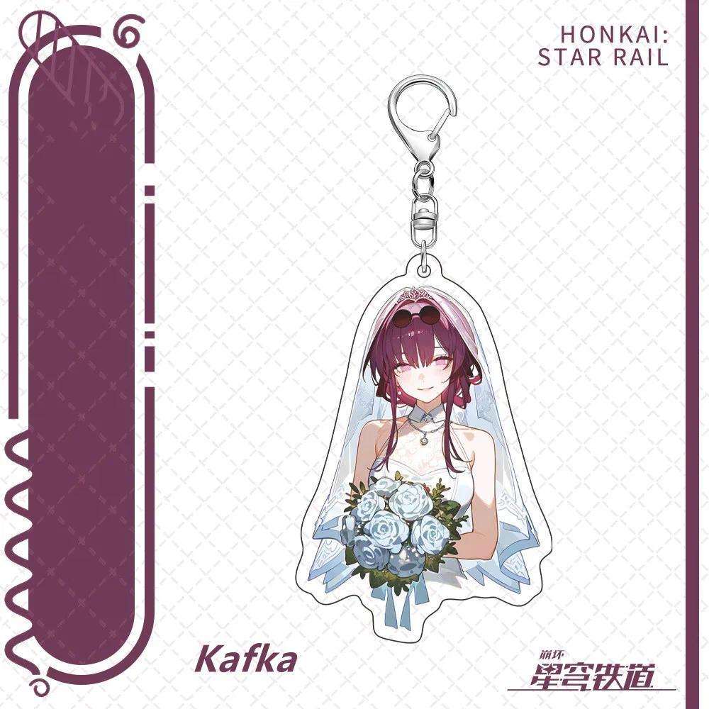 Honkai: Star Rail Kafka Imbibitor Lunae Game Keychain New Pretty Wedding Dress Cute Cartoon Móc Khóa In Theo Yêu Cầu, Chất Liệu Mica Trong Suốt In 2 Mặt , Dày 4mm 6 Honkai: Star Rail Kafka Imbibitor Lunae Game Keychain New Pretty Wedding Dress Cute Cartoon Móc Khóa In Theo Yêu Cầu, Chất Liệu Mica Trong Suốt In 2 Mặt , Dày 4mm - Ảnh 6