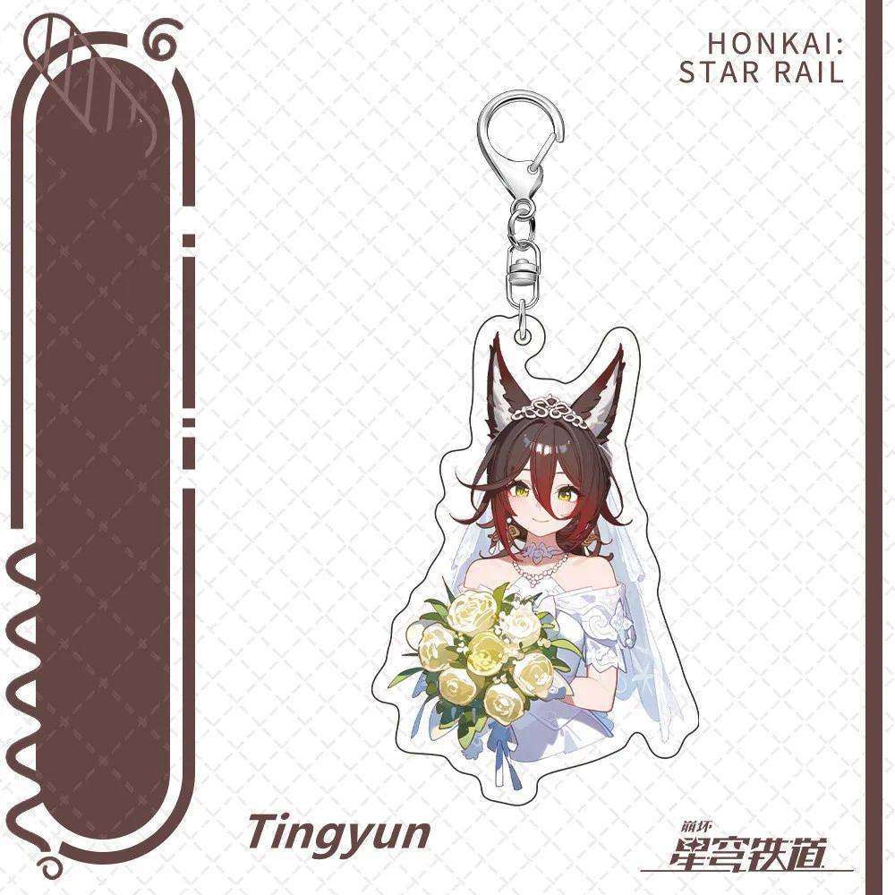 Honkai: Star Rail Kafka Imbibitor Lunae Game Keychain New Pretty Wedding Dress Cute Cartoon Móc Khóa In Theo Yêu Cầu, Chất Liệu Mica Trong Suốt In 2 Mặt , Dày 4mm 7 Honkai: Star Rail Kafka Imbibitor Lunae Game Keychain New Pretty Wedding Dress Cute Cartoon Móc Khóa In Theo Yêu Cầu, Chất Liệu Mica Trong Suốt In 2 Mặt , Dày 4mm - Ảnh 7