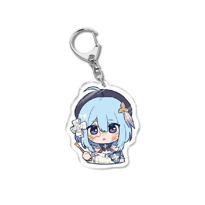 Honkai Star Rail March 7th Jing Yuan Keychain Figure Acrylic Girl Gift Accessories Car Cute Móc Khóa In Theo Yêu Cầu, Chất Liệu Mica Trong Suốt In 2 Mặt , Dày 4mm 2 Honkai Star Rail March 7th Jing Yuan Keychain Figure Acrylic Girl Gift Accessories Car Cute Móc Khóa In Theo Yêu Cầu, Chất Liệu Mica Trong Suốt In 2 Mặt , Dày 4mm - Ảnh 2