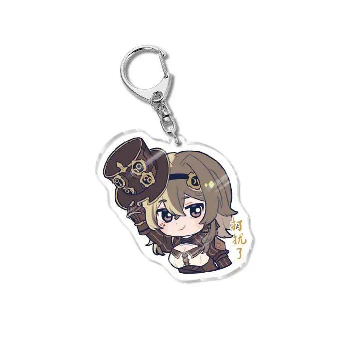 Honkai Star Rail March 7th Jing Yuan Keychain Figure Acrylic Girl Gift Accessories Car Cute Móc Khóa In Theo Yêu Cầu, Chất Liệu Mica Trong Suốt In 2 Mặt , Dày 4mm 17 Honkai Star Rail March 7th Jing Yuan Keychain Figure Acrylic Girl Gift Accessories Car Cute Móc Khóa In Theo Yêu Cầu, Chất Liệu Mica Trong Suốt In 2 Mặt , Dày 4mm - Ảnh 17