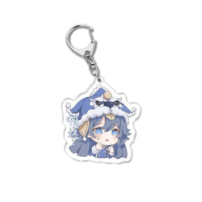 Honkai Star Rail March 7th Jing Yuan Keychain Figure Acrylic Girl Gift Accessories Car Cute Móc Khóa In Theo Yêu Cầu, Chất Liệu Mica Trong Suốt In 2 Mặt , Dày 4mm 3 Honkai Star Rail March 7th Jing Yuan Keychain Figure Acrylic Girl Gift Accessories Car Cute Móc Khóa In Theo Yêu Cầu, Chất Liệu Mica Trong Suốt In 2 Mặt , Dày 4mm - Ảnh 3