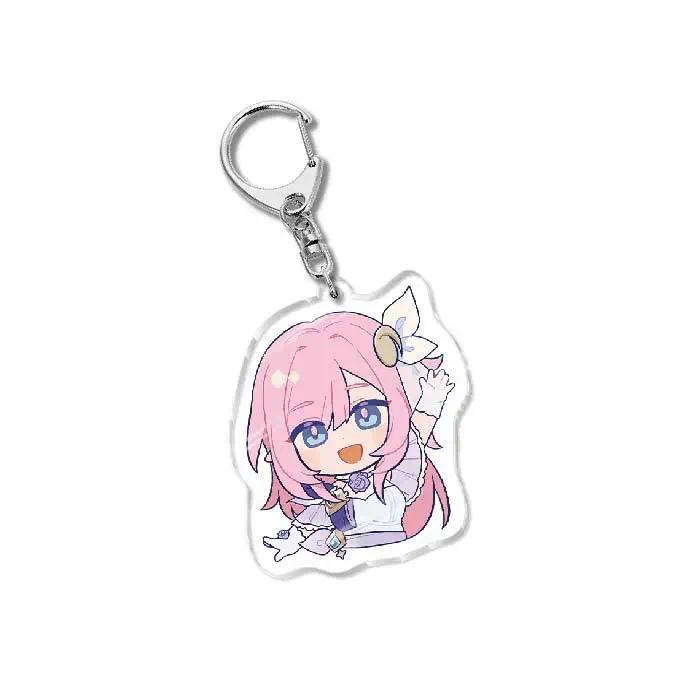 Honkai Star Rail March 7th Jing Yuan Keychain Figure Acrylic Girl Gift Accessories Car Cute Móc Khóa In Theo Yêu Cầu, Chất Liệu Mica Trong Suốt In 2 Mặt , Dày 4mm 6 Honkai Star Rail March 7th Jing Yuan Keychain Figure Acrylic Girl Gift Accessories Car Cute Móc Khóa In Theo Yêu Cầu, Chất Liệu Mica Trong Suốt In 2 Mặt , Dày 4mm - Ảnh 6