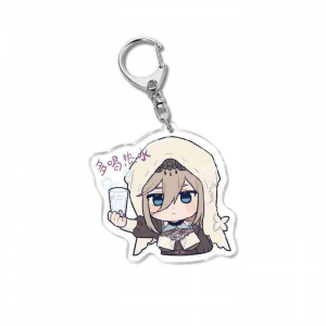 Honkai Star Rail March 7th Jing Yuan Keychain Figure Acrylic Girl Gift Accessories Car Cute Móc Khóa In Theo Yêu Cầu, Chất Liệu Mica Trong Suốt In 2 Mặt , Dày 4mm