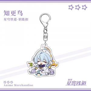 Honkai: Star Rail Sunday Blade Imbibitor Lunae Funny Gaming Keychainfor Boys And Girls Móc Khóa In Theo Yêu Cầu, Chất Liệu Mica Trong Suốt In 2 Mặt , Dày 4mm