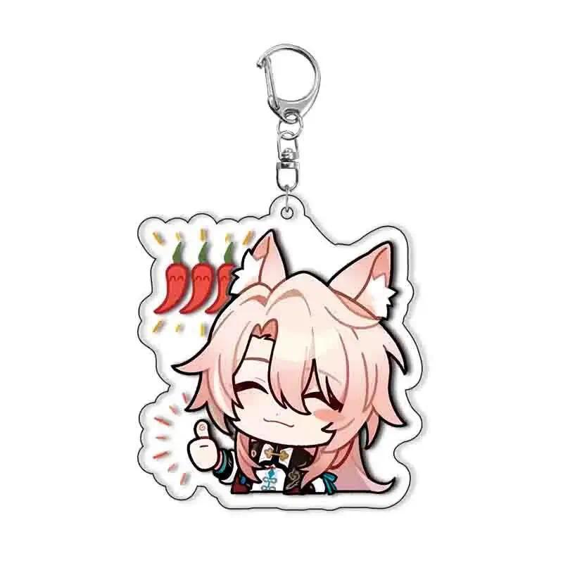 Honkai Star Rail Yunli Anime Keychain Key Chain Ring Mica Car Keyring Girls Boys Firefly Móc Khóa In Theo Yêu Cầu, Chất Liệu Mica Trong Suốt In 2 Mặt , Dày 4mm 16 Honkai Star Rail Yunli Anime Keychain Key Chain Ring Mica Car Keyring Girls Boys Firefly Móc Khóa In Theo Yêu Cầu, Chất Liệu Mica Trong Suốt In 2 Mặt , Dày 4mm - Ảnh 16