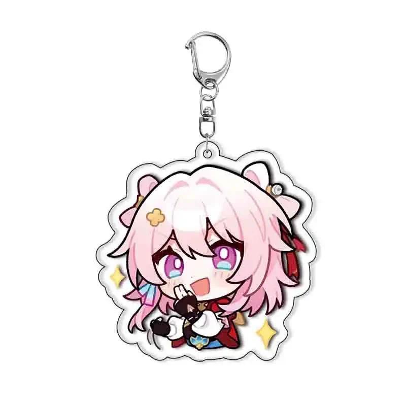 Honkai Star Rail Yunli Anime Keychain Key Chain Ring Mica Car Keyring Girls Boys Firefly Móc Khóa In Theo Yêu Cầu, Chất Liệu Mica Trong Suốt In 2 Mặt , Dày 4mm 18 Honkai Star Rail Yunli Anime Keychain Key Chain Ring Mica Car Keyring Girls Boys Firefly Móc Khóa In Theo Yêu Cầu, Chất Liệu Mica Trong Suốt In 2 Mặt , Dày 4mm - Ảnh 18