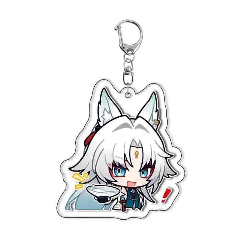 Honkai Star Rail Yunli Anime Keychain Key Chain Ring Mica Car Keyring Girls Boys Firefly Móc Khóa In Theo Yêu Cầu, Chất Liệu Mica Trong Suốt In 2 Mặt , Dày 4mm 3 Honkai Star Rail Yunli Anime Keychain Key Chain Ring Mica Car Keyring Girls Boys Firefly Móc Khóa In Theo Yêu Cầu, Chất Liệu Mica Trong Suốt In 2 Mặt , Dày 4mm - Ảnh 3