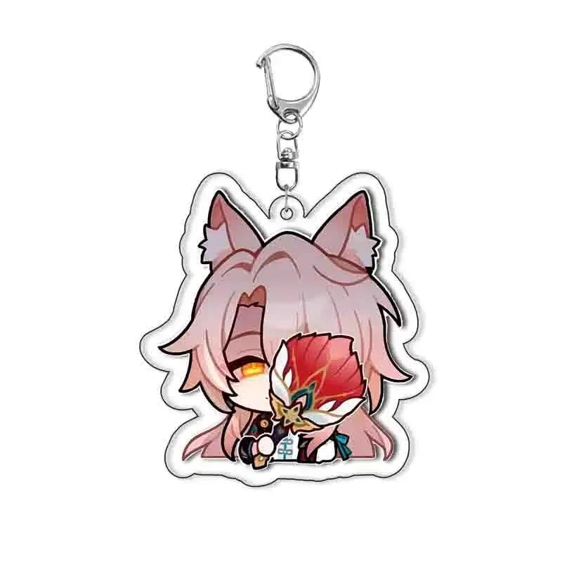 Honkai Star Rail Yunli Anime Keychain Key Chain Ring Mica Car Keyring Girls Boys Firefly Móc Khóa In Theo Yêu Cầu, Chất Liệu Mica Trong Suốt In 2 Mặt , Dày 4mm 21 Honkai Star Rail Yunli Anime Keychain Key Chain Ring Mica Car Keyring Girls Boys Firefly Móc Khóa In Theo Yêu Cầu, Chất Liệu Mica Trong Suốt In 2 Mặt , Dày 4mm - Ảnh 21