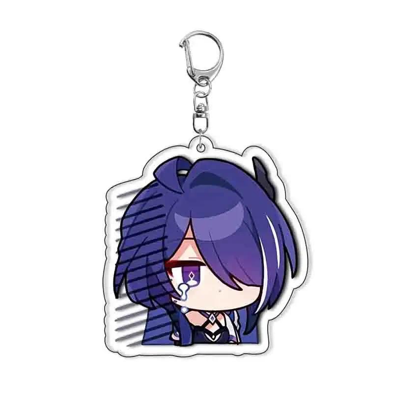 Honkai Star Rail Yunli Anime Keychain Key Chain Ring Mica Car Keyring Girls Boys Firefly Móc Khóa In Theo Yêu Cầu, Chất Liệu Mica Trong Suốt In 2 Mặt , Dày 4mm 23 Honkai Star Rail Yunli Anime Keychain Key Chain Ring Mica Car Keyring Girls Boys Firefly Móc Khóa In Theo Yêu Cầu, Chất Liệu Mica Trong Suốt In 2 Mặt , Dày 4mm - Ảnh 23