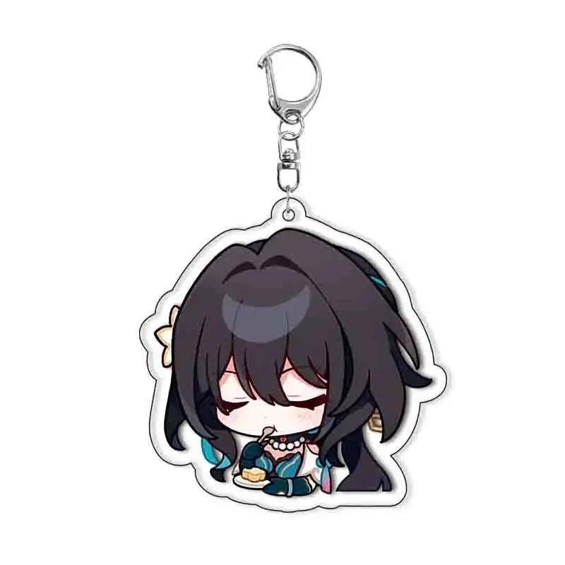Honkai Star Rail Yunli Anime Keychain Key Chain Ring Mica Car Keyring Girls Boys Firefly Móc Khóa In Theo Yêu Cầu, Chất Liệu Mica Trong Suốt In 2 Mặt , Dày 4mm 27 Honkai Star Rail Yunli Anime Keychain Key Chain Ring Mica Car Keyring Girls Boys Firefly Móc Khóa In Theo Yêu Cầu, Chất Liệu Mica Trong Suốt In 2 Mặt , Dày 4mm - Ảnh 27