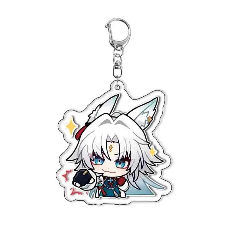 Honkai Star Rail Yunli Anime Keychain Key Chain Ring Mica Car Keyring Girls Boys Firefly Móc Khóa In Theo Yêu Cầu, Chất Liệu Mica Trong Suốt In 2 Mặt , Dày 4mm 5 Honkai Star Rail Yunli Anime Keychain Key Chain Ring Mica Car Keyring Girls Boys Firefly Móc Khóa In Theo Yêu Cầu, Chất Liệu Mica Trong Suốt In 2 Mặt , Dày 4mm - Ảnh 5