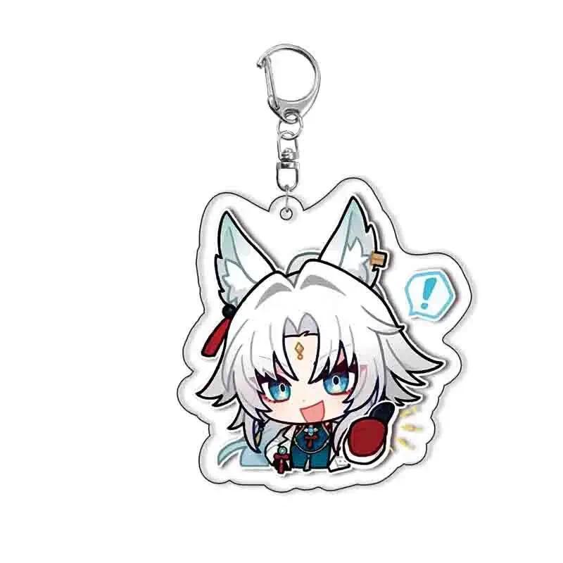 Honkai Star Rail Yunli Anime Keychain Key Chain Ring Mica Car Keyring Girls Boys Firefly Móc Khóa In Theo Yêu Cầu, Chất Liệu Mica Trong Suốt In 2 Mặt , Dày 4mm 6 Honkai Star Rail Yunli Anime Keychain Key Chain Ring Mica Car Keyring Girls Boys Firefly Móc Khóa In Theo Yêu Cầu, Chất Liệu Mica Trong Suốt In 2 Mặt , Dày 4mm - Ảnh 6