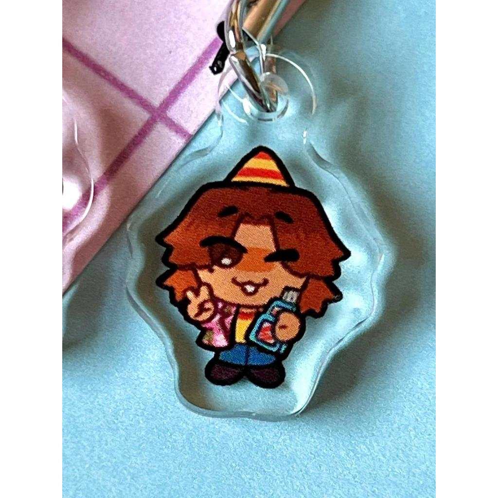 Horror Game Themed Kawaii Acrylic Phone Charm Keychain For Mobile Phones Móc Khóa In Theo Yêu Cầu, Chất Liệu Mica Trong Suốt In 2 Mặt , Dày 4mm 2 Horror Game Themed Kawaii Acrylic Phone Charm Keychain For Mobile Phones Móc Khóa In Theo Yêu Cầu, Chất Liệu Mica Trong Suốt In 2 Mặt , Dày 4mm - Ảnh 2