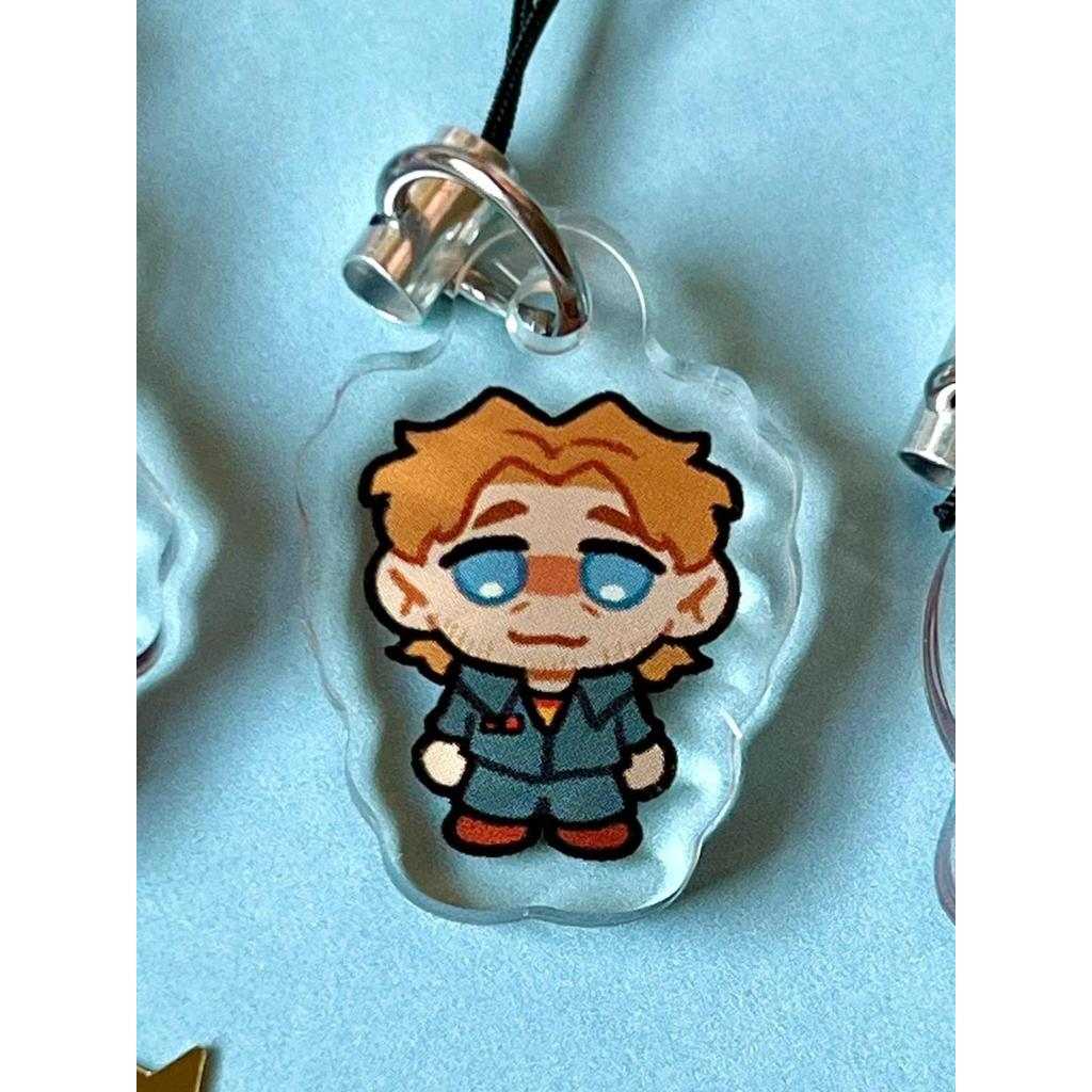 Horror Game Themed Kawaii Acrylic Phone Charm Keychain For Mobile Phones Móc Khóa In Theo Yêu Cầu, Chất Liệu Mica Trong Suốt In 2 Mặt , Dày 4mm 5 Horror Game Themed Kawaii Acrylic Phone Charm Keychain For Mobile Phones Móc Khóa In Theo Yêu Cầu, Chất Liệu Mica Trong Suốt In 2 Mặt , Dày 4mm - Ảnh 5
