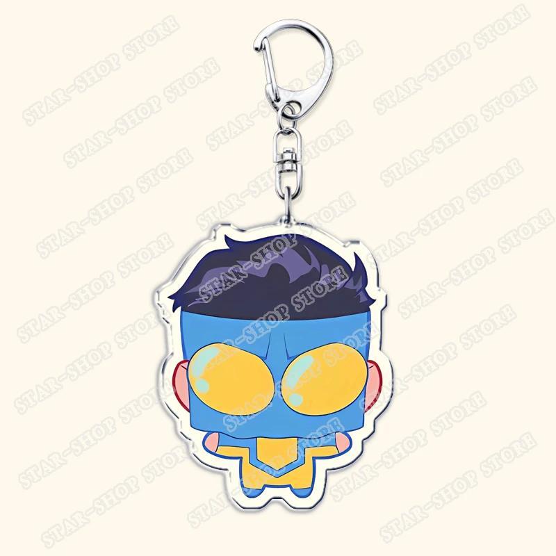Hot Adult Animated Superhero Chibi Keychains For Women Accessories Bag Omni Man Key Chain Móc Khóa In Theo Yêu Cầu, Chất Liệu Mica Trong Suốt In 2 Mặt , Dày 4mm 3 Hot Adult Animated Superhero Chibi Keychains For Women Accessories Bag Omni Man Key Chain Móc Khóa In Theo Yêu Cầu, Chất Liệu Mica Trong Suốt In 2 Mặt , Dày 4mm - Ảnh 3