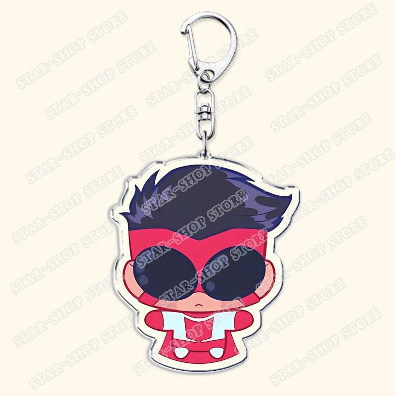 Hot Adult Animated Superhero Chibi Keychains For Women Accessories Bag Omni Man Key Chain Móc Khóa In Theo Yêu Cầu, Chất Liệu Mica Trong Suốt In 2 Mặt , Dày 4mm 5 Hot Adult Animated Superhero Chibi Keychains For Women Accessories Bag Omni Man Key Chain Móc Khóa In Theo Yêu Cầu, Chất Liệu Mica Trong Suốt In 2 Mặt , Dày 4mm - Ảnh 5