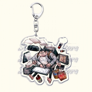 Hot Anime Characters Keychains Monokuma Makoto Naegi Aoi Asahina Byakuya Togami Mica Keychain Móc Khóa In Theo Yêu Cầu, Chất Liệu Mica Trong Suốt In 2 Mặt , Dày 4mm