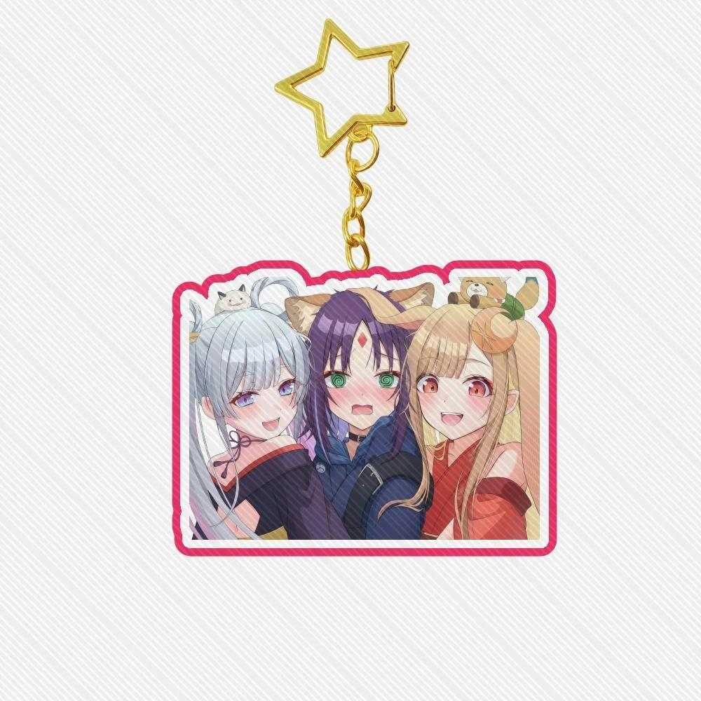 Hot Anime Cosmic Princess Kaguya Micaee Acrylic Keychain Characters Ornament Accessories Móc Khóa In Theo Yêu Cầu, Chất Liệu Mica Trong Suốt In 2 Mặt , Dày 4mm 2 Hot Anime Cosmic Princess Kaguya Micaee Acrylic Keychain Characters Ornament Accessories Móc Khóa In Theo Yêu Cầu, Chất Liệu Mica Trong Suốt In 2 Mặt , Dày 4mm - Ảnh 2