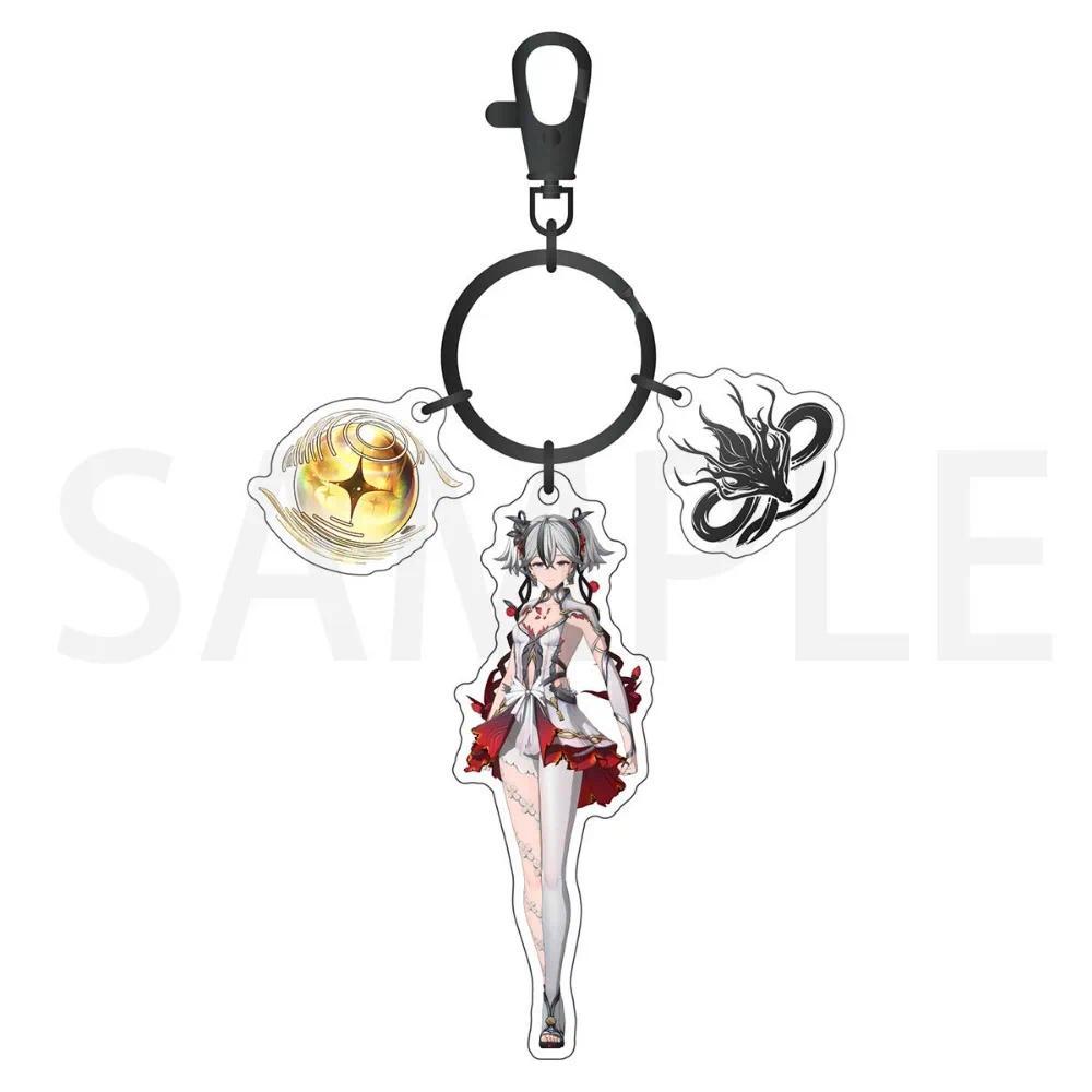 Hot Anime Game Wuthering Waves Mica Keychain Jiyan Lingyang Yinlin Aalto Cosplay Keychain Móc Khóa In Theo Yêu Cầu, Chất Liệu Mica Trong Suốt In 2 Mặt , Dày 4mm 2 Hot Anime Game Wuthering Waves Mica Keychain Jiyan Lingyang Yinlin Aalto Cosplay Keychain Móc Khóa In Theo Yêu Cầu, Chất Liệu Mica Trong Suốt In 2 Mặt , Dày 4mm - Ảnh 2
