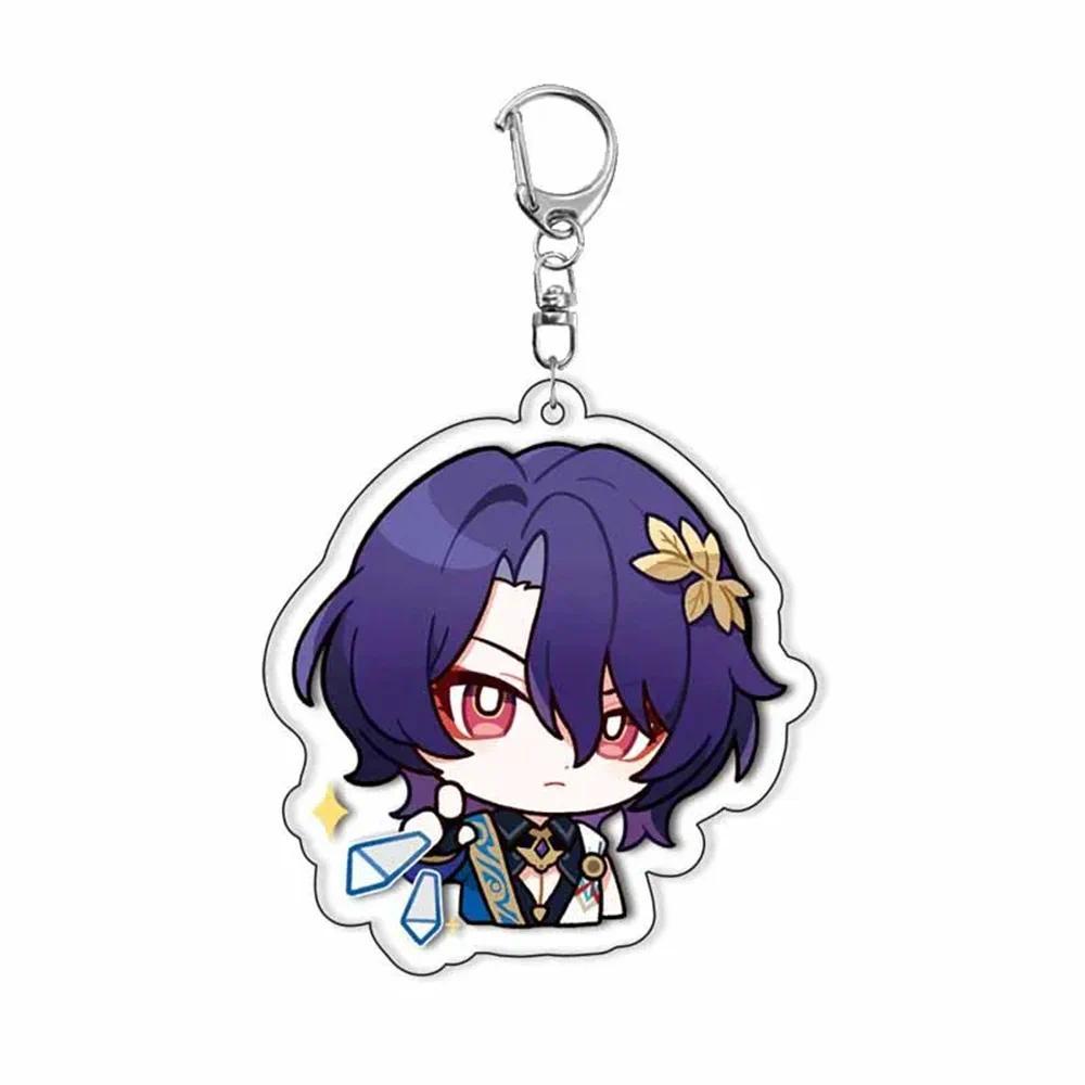 Hot Anime Honkai Star Acrylic Keychain Characters Ornament Accesorios Goods Transparent Mica Móc Khóa In Theo Yêu Cầu, Chất Liệu Mica Trong Suốt In 2 Mặt , Dày 4mm 4 Hot Anime Honkai Star Acrylic Keychain Characters Ornament Accesorios Goods Transparent Mica Móc Khóa In Theo Yêu Cầu, Chất Liệu Mica Trong Suốt In 2 Mặt , Dày 4mm - Ảnh 4