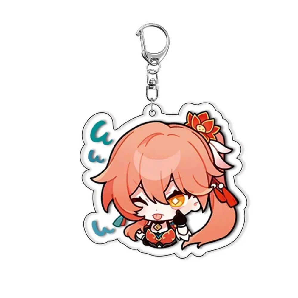 Hot Anime Honkai Star Acrylic Keychain Characters Ornament Accesorios Goods Transparent Mica Móc Khóa In Theo Yêu Cầu, Chất Liệu Mica Trong Suốt In 2 Mặt , Dày 4mm 7 Hot Anime Honkai Star Acrylic Keychain Characters Ornament Accesorios Goods Transparent Mica Móc Khóa In Theo Yêu Cầu, Chất Liệu Mica Trong Suốt In 2 Mặt , Dày 4mm - Ảnh 7