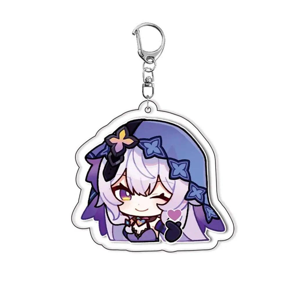Hot Anime Honkai Star Acrylic Keychain Characters Ornament Accesorios Goods Transparent Mica Móc Khóa In Theo Yêu Cầu, Chất Liệu Mica Trong Suốt In 2 Mặt , Dày 4mm 10 Hot Anime Honkai Star Acrylic Keychain Characters Ornament Accesorios Goods Transparent Mica Móc Khóa In Theo Yêu Cầu, Chất Liệu Mica Trong Suốt In 2 Mặt , Dày 4mm - Ảnh 10