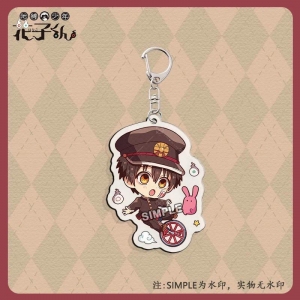 Hot Anime Toilet-bound Hanako-kun Mica Keychain Cute Hanako Micamicafor Fan Fashion Jewelry Móc Khóa In Theo Yêu Cầu, Chất Liệu Mica Trong Suốt In 2 Mặt , Dày 4mm