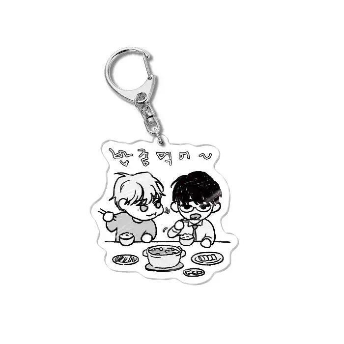 Hot Bl Checkmate Manwha Acrylic Keychain Fan Gift Bag Charm Keyring Creative Mica Keychain Móc Khóa In Theo Yêu Cầu, Chất Liệu Mica Trong Suốt In 2 Mặt , Dày 4mm 16 Hot Bl Checkmate Manwha Acrylic Keychain Fan Gift Bag Charm Keyring Creative Mica Keychain Móc Khóa In Theo Yêu Cầu, Chất Liệu Mica Trong Suốt In 2 Mặt , Dày 4mm - Ảnh 16